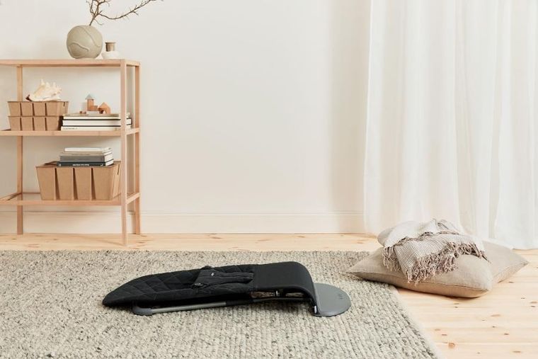 BabyBjörn, Bliss Woven, leżaczek, czarny