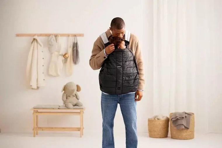 BabyBjörn, zimowy pokrowiec do nosidełka, black