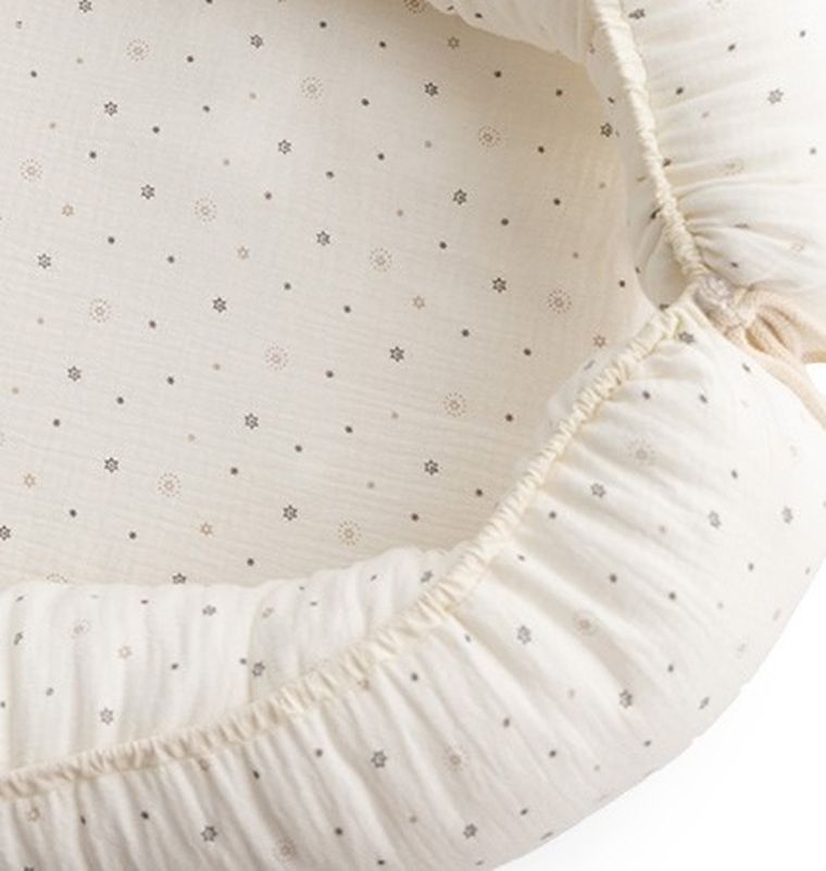 BabyMatex, gniazdo niemowlęce, kwiatki, 55-80 cm