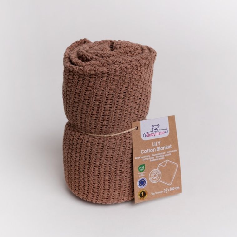 Babymatex, Lily, kocyk bawełniany, 75-100 cm