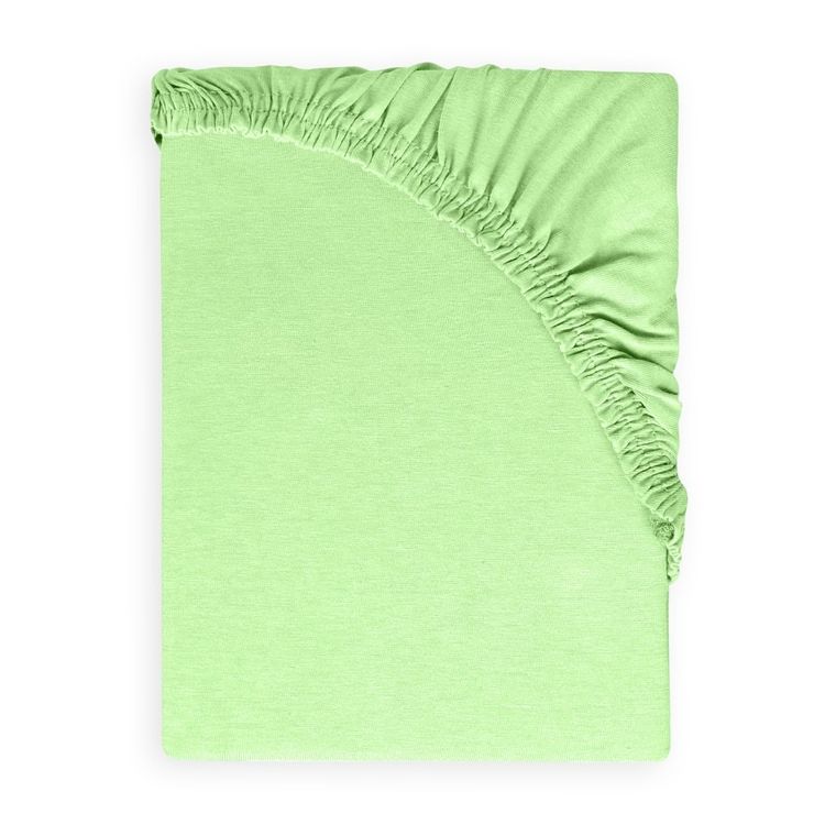 BabyMatex, prześcieradło z gumką, jersey, seledynowe, 70-140 cm