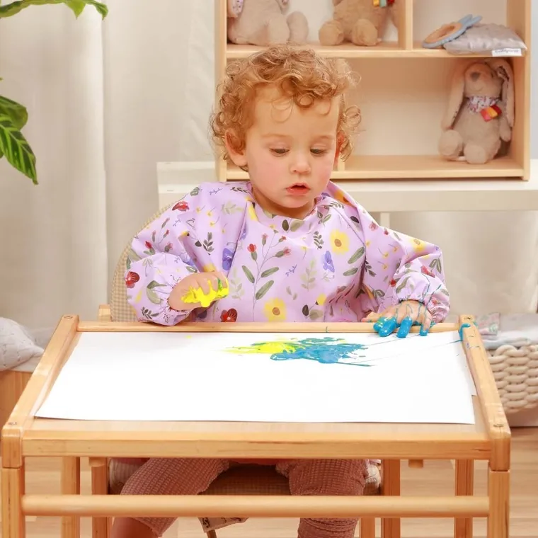 BabyOno, Garden, śliniak z długim rękawem