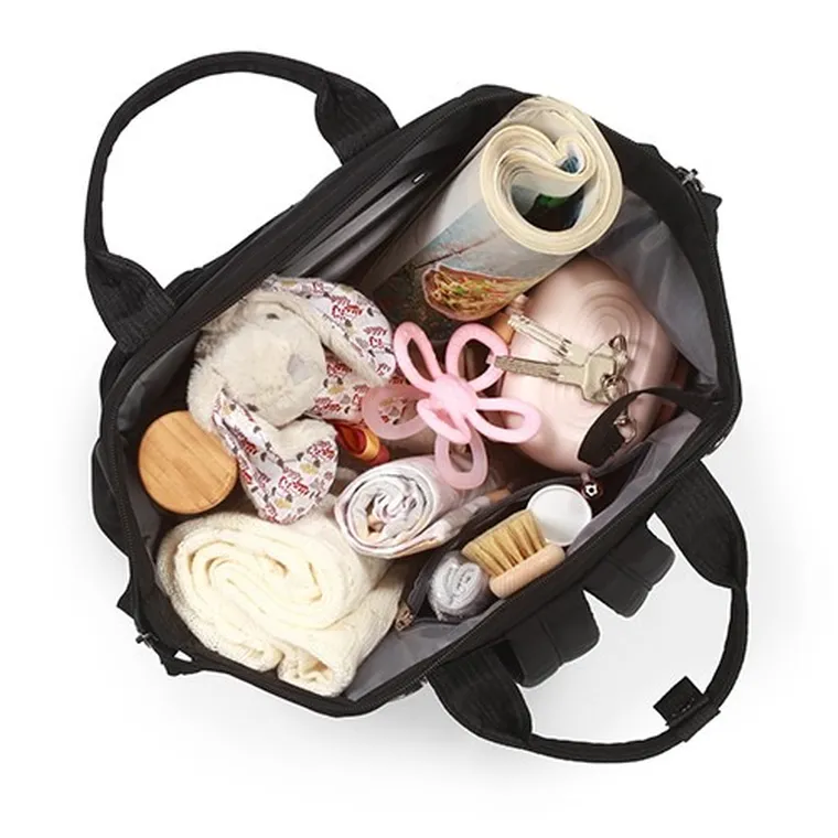 BabyOno, Modern, plecak dla mamy, czarny