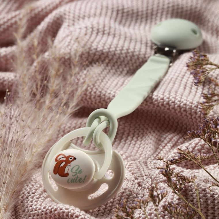 BabyOno, smoczki anatomiczne, silikonowe, 6-18 m