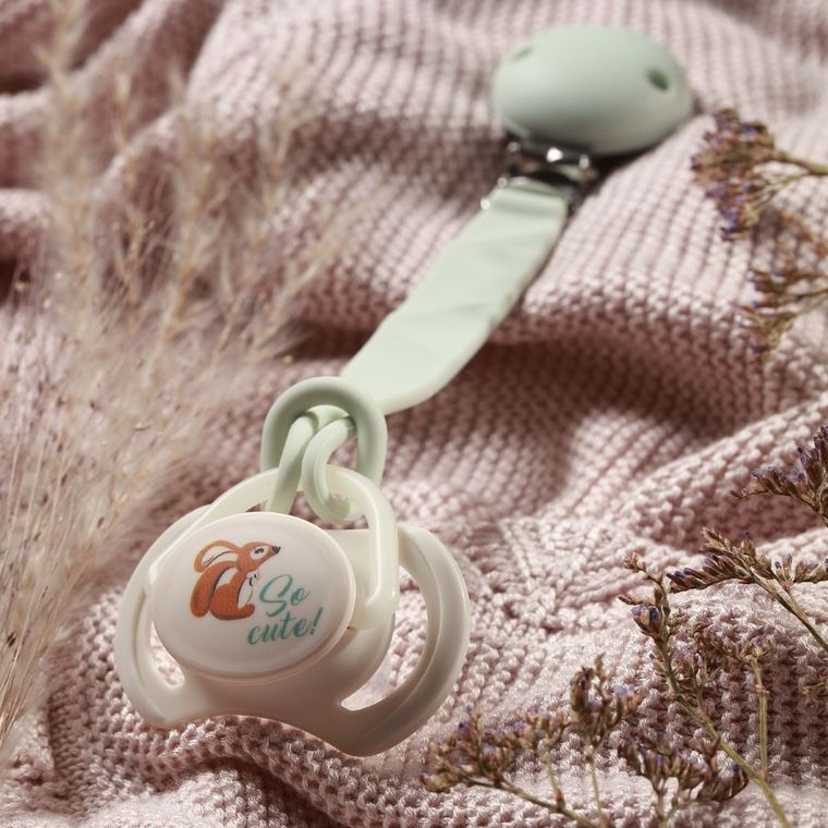 BabyOno, smoczki symetryczne, silikonowe, 6-18 m