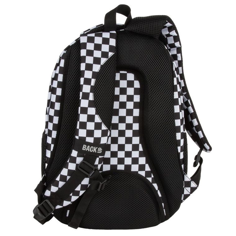 BackUp, plecak szkolny, 3-komorowy, Szachownica