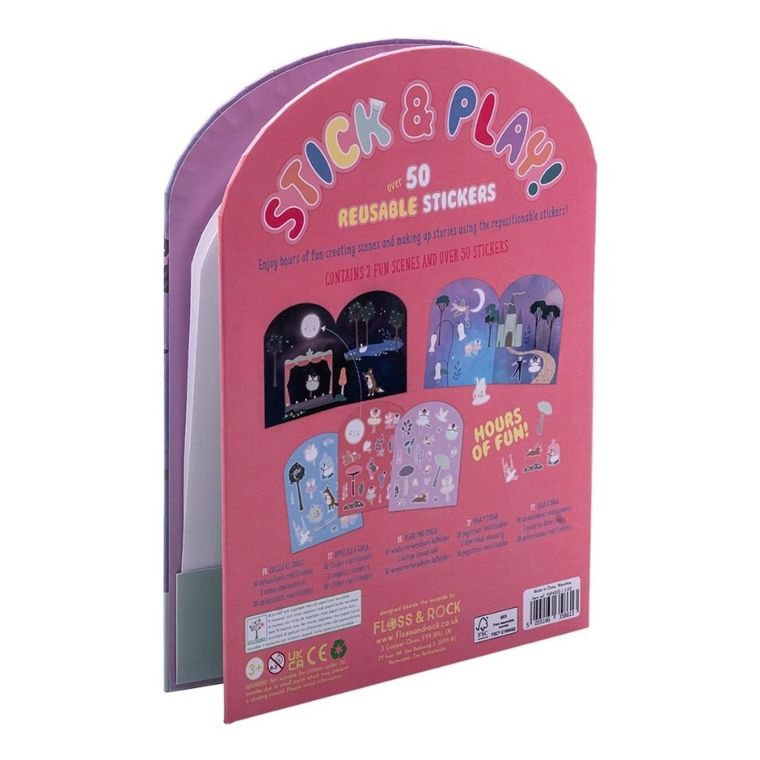 Baletnice. Zestaw naklejek wielokrotnego użytku