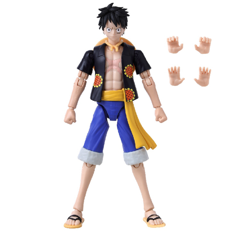 Bandai, Anime Heroes, One Piece, Monkey D. Luffy Dressrosa, figurka kolekcjonerska
