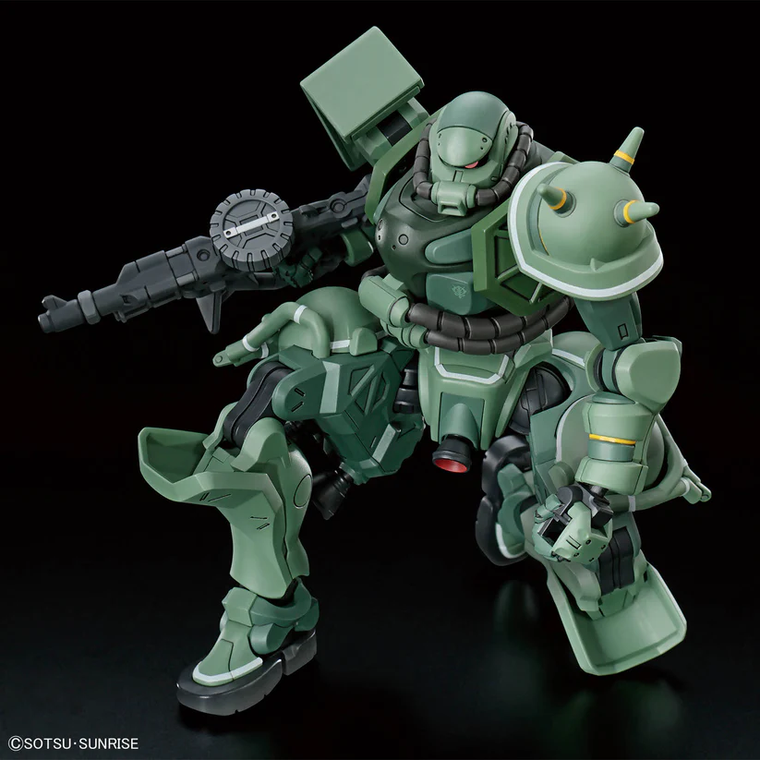 Bandai, HG GQuuuuuuX, Ms-06 Zaku GQ, model kolekcjonerski do składania, 1:144
