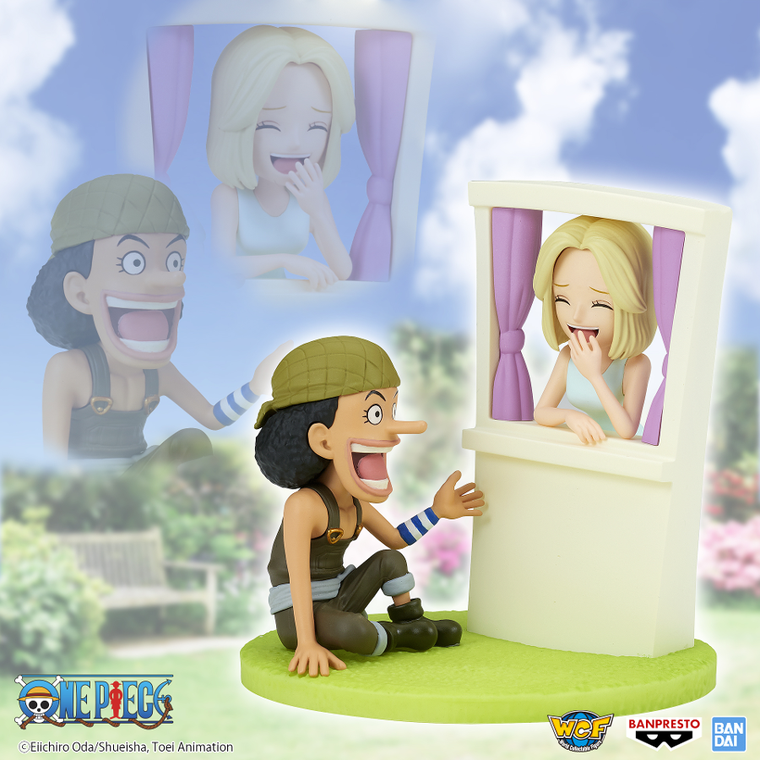 Banpresto, One Piece WCF Log Stories, Usopp & Kaya, figurka kolekcjonerska