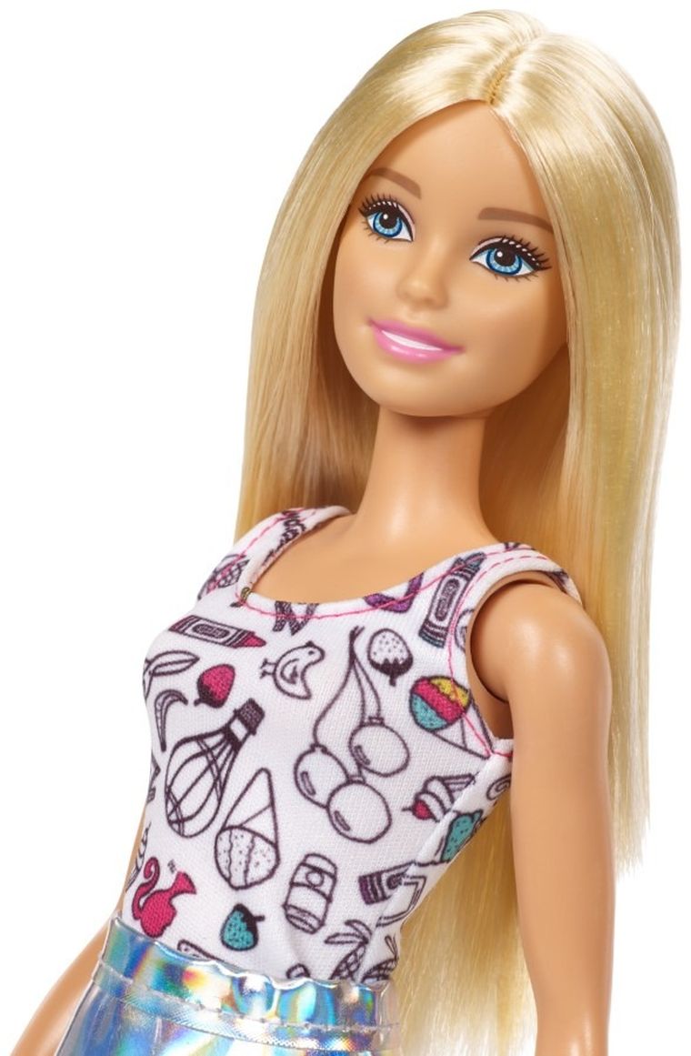 Barbie Crayola, Studio spódniczek konfetti, zestaw kreatywny z lalką i akcesoriami