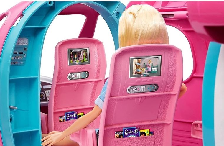 Barbie, Dreamhouse Adventures, Wymarzony samolot, zestaw z lalką