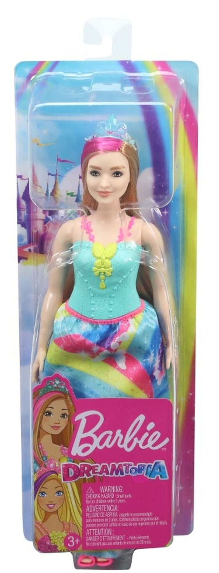Barbie, Dreamtopia, lalka księżniczka, ruda