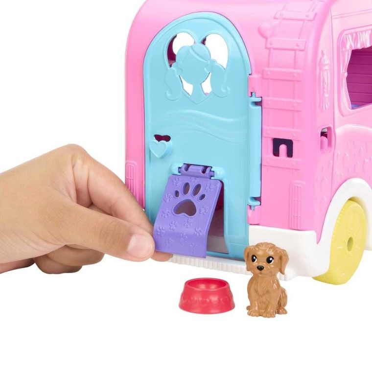 Barbie, Kamper Chelsea, zestaw z lalką i akcesoriami