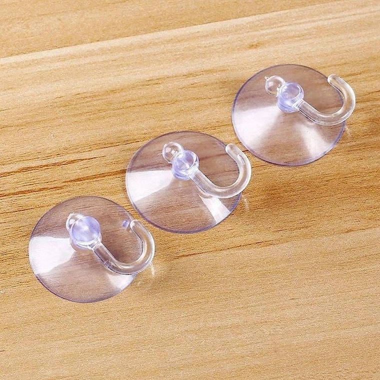 Bathroom Solutions, haczyk z przyssawką, 8 szt.