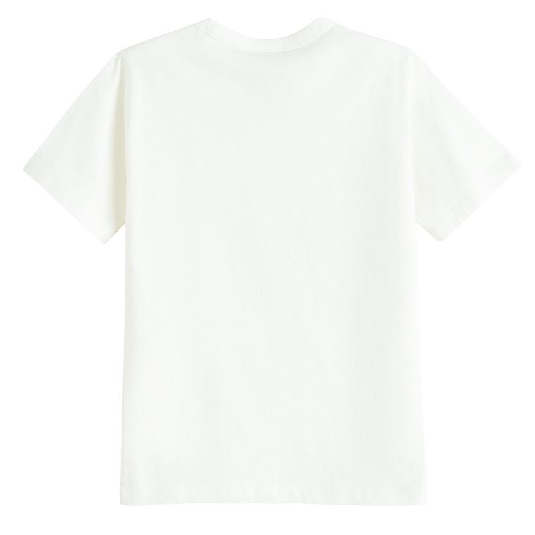 Bawełniany t-shirt basic NOWEAR