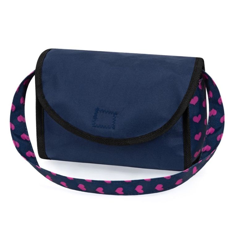 Bayer Design, City Max, składany wózek dla lalek ze zintegrowanym koszem i torbą na akcesoria