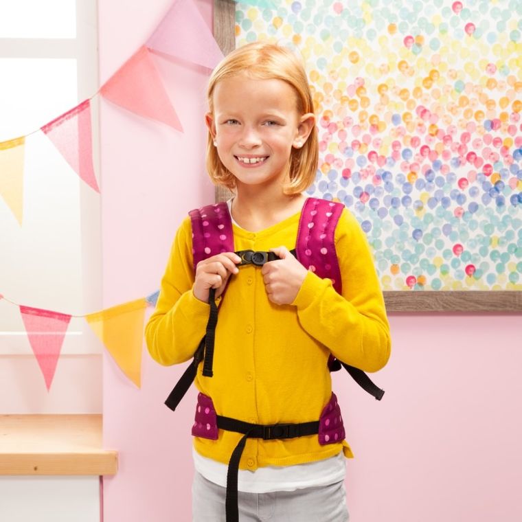 Bayer Design, EasyCarry, nosidełko dla lalek, bordowe