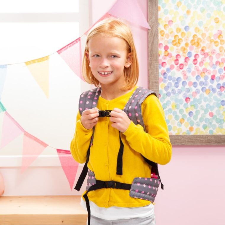 Bayer Design, EasyCarry, nosidełko dla lalek, szare