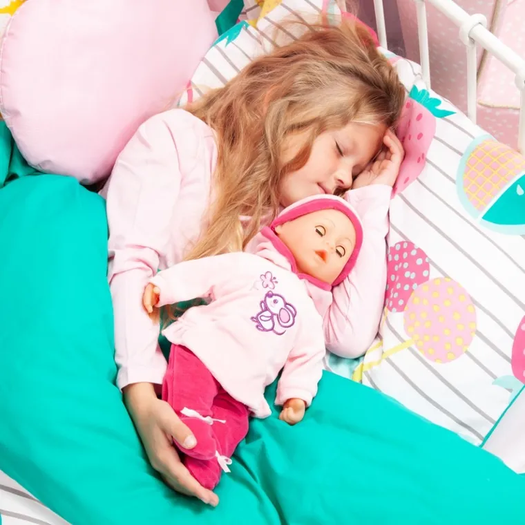 Bayer Design, First Words Baby, interaktywna lalka bobas, 38 cm