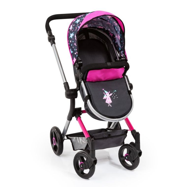 Bayer Design, Neo Vario Combi, głęboki wózek dla lalek z torbą