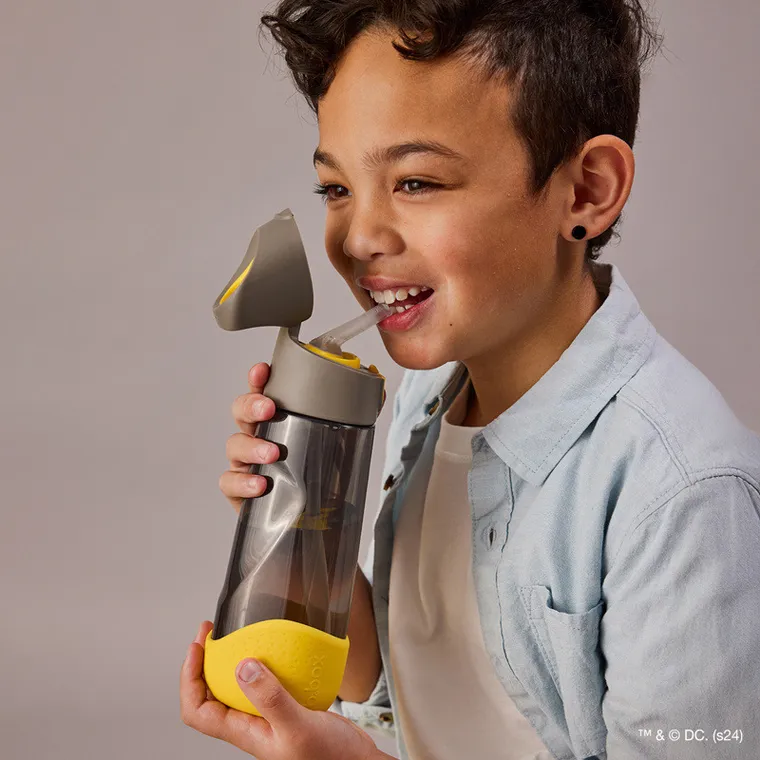 b.box, Batman, butelka na wodę tritanowa ze słomką, 600 ml