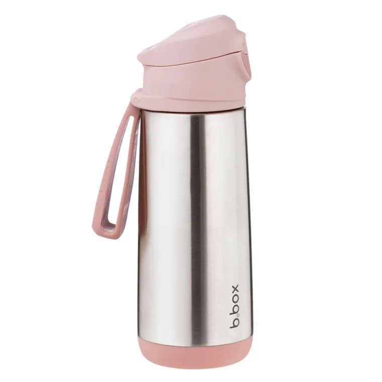 b.box, Blush Crush, butelka termiczna z ustnikiem sportowym, 500 ml