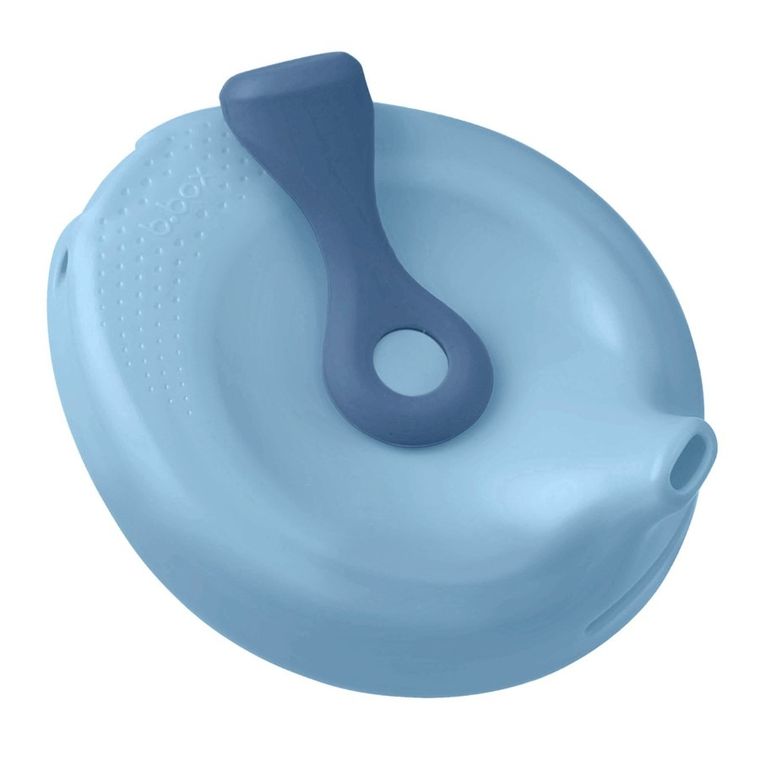 b.box, Fill+feed, silikonowa miseczka z pokrywką do karmienia, Lullaby Blue