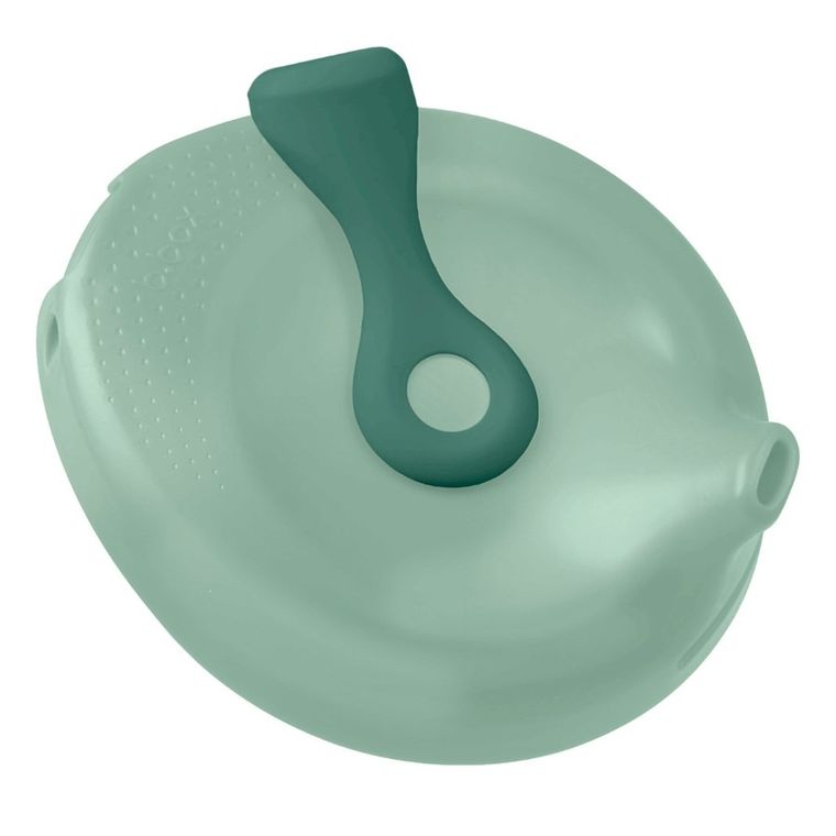 b.box, Fill+feed, silikonowa miseczka z pokrywką do karmienia, Sage