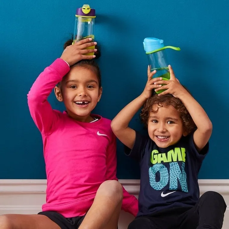 b.box, Indigo Rose, sportowa butelka tritanowa, 450 ml