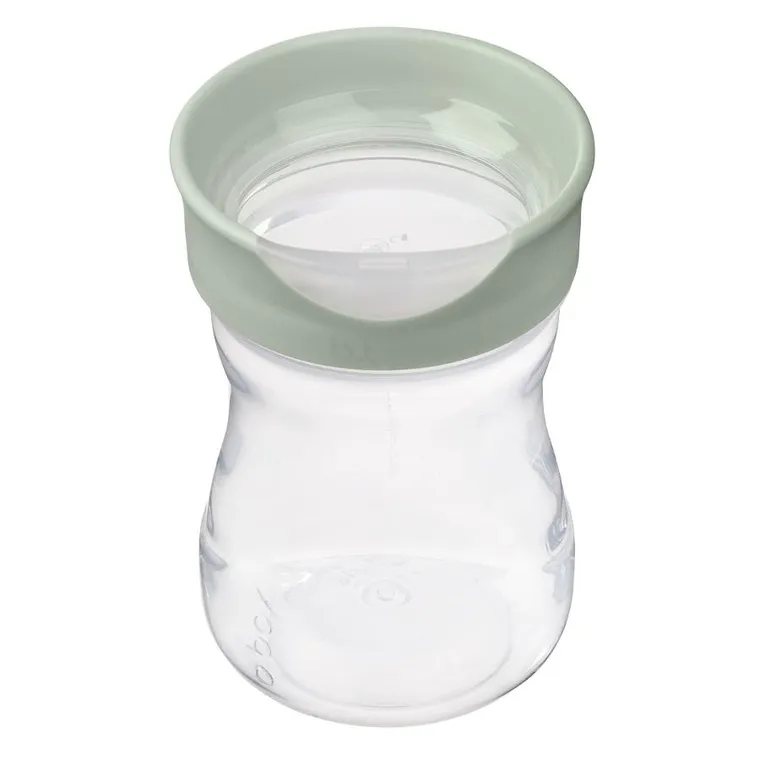 b.box, kubek do nauki picia, zestaw: 3w1, 240 ml, sage