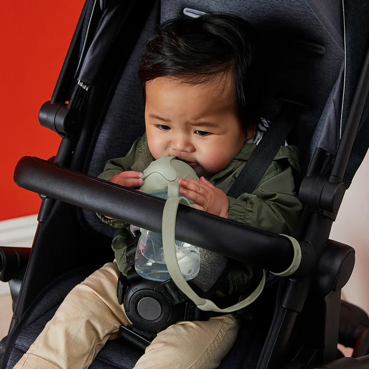 b.box, smycz do bidonu, szałwiowa