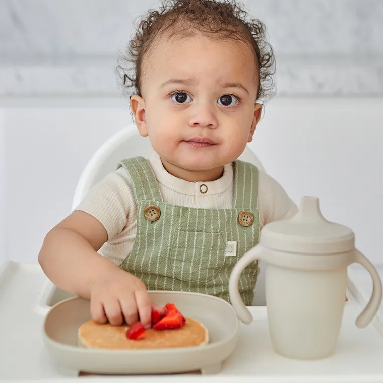 b.box, talerzyk z przyssawką 2w1, latte