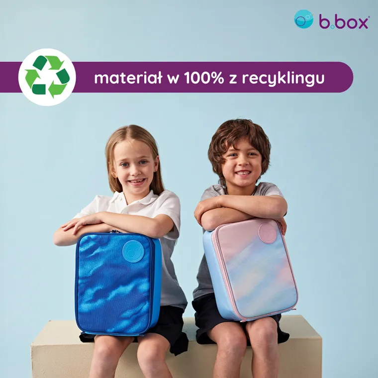 b.box, torba termiczna na lunchbox, Morning Sky