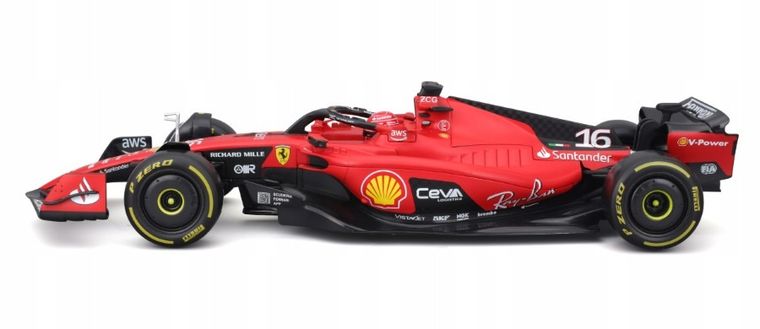 Bburago, Ferrari Racing, 2023 Season Car, model pojazdu, 1:18