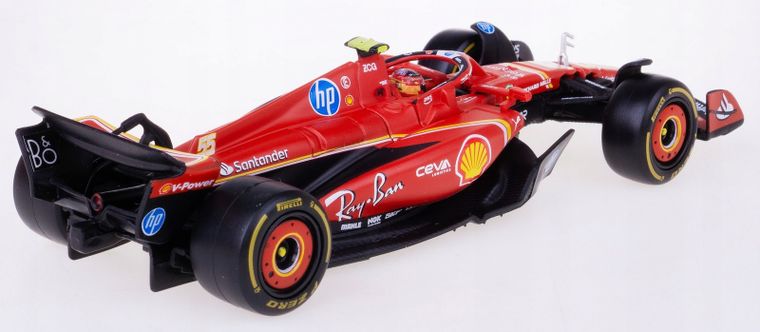 Bburago, Ferrari SF-24 2024 Imola Italy, Bolid F1, model pojazdu, 1:43