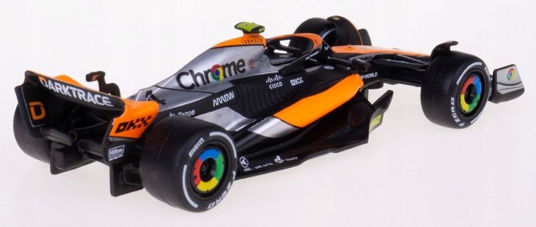Bburago, Formula Racing, McLaren MCL36 MCL60, #4 Lando Norris, bolidy F1, modele pojazdów, 1:43