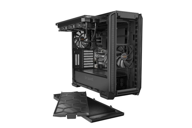 Be Quiet!, obudowa, SILENT BASE 601 BGW26, ATX, Extended ATX, Mini ATX, Mini ITX, czarny