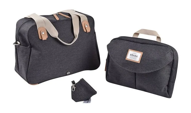 Beaba, Geneva II, torba dla mamy, Dark heather grey