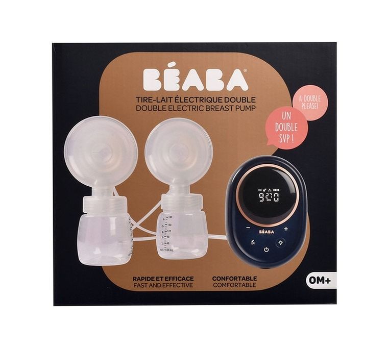 Beaba, laktator elektryczny, podwójny, Night Blue