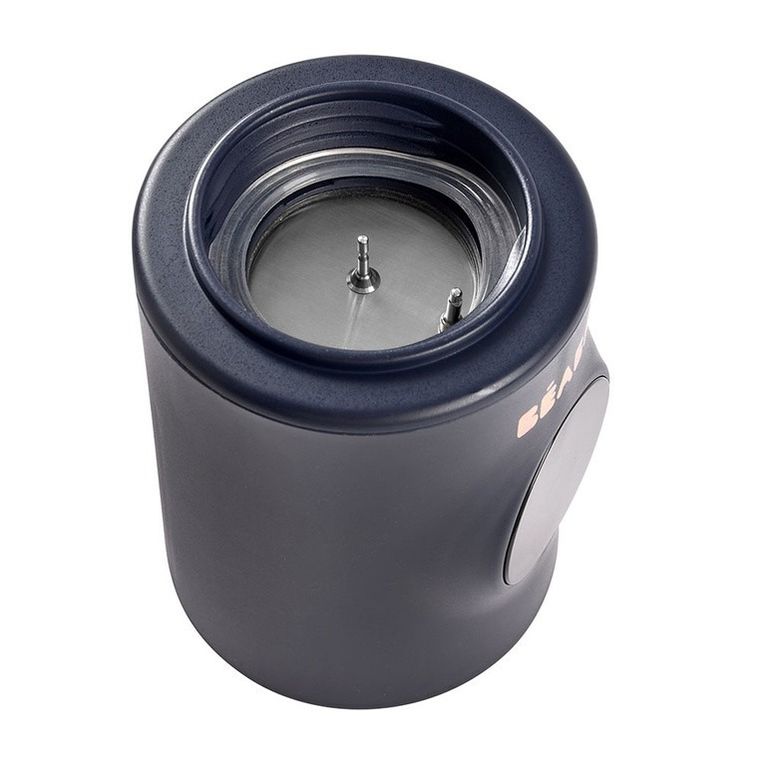 Beaba, Milk Nomad, przenośny podgrzewacz do butelek z funkcją mieszania 2w1, night blue