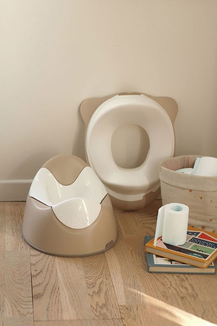 Beaba, nakładka na toaletę, clay