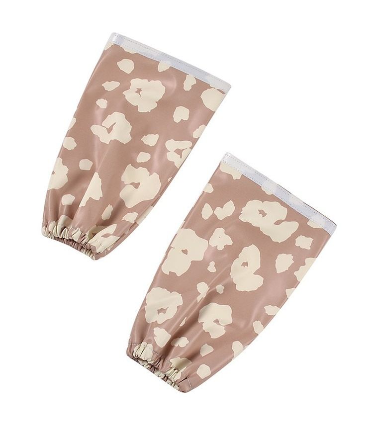 Beaba, śliniak 2w1 z odpinanym długim rękawem, savannah bloom