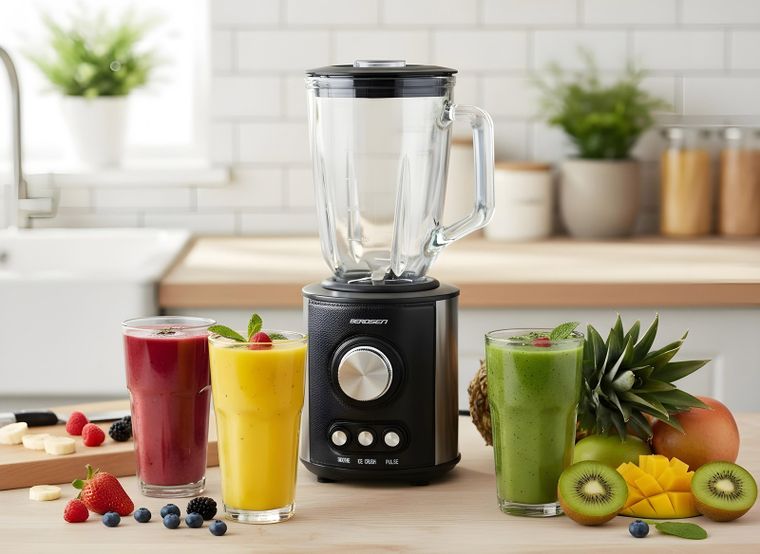 Berdsen, blender kielichowy 800W, czarny, BD-751