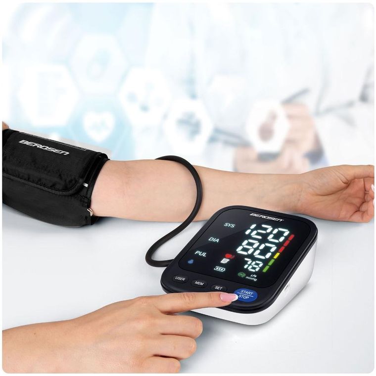 Berdsen, ciśnieniomierz naramienny z polskimi komunikatami, BD-122