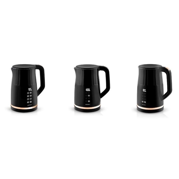 Berdsen, czajnik elektryczny, czarny, 1,7l