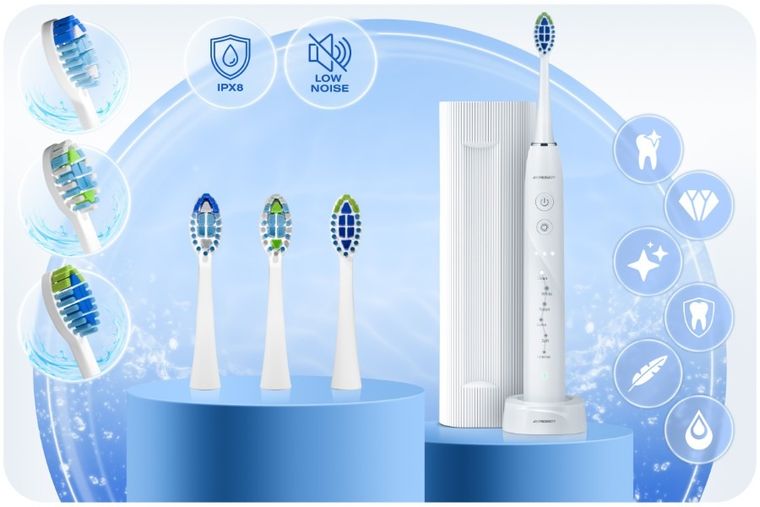 Berdsen, Galaxy, szczoteczka soniczna do zębów, biała