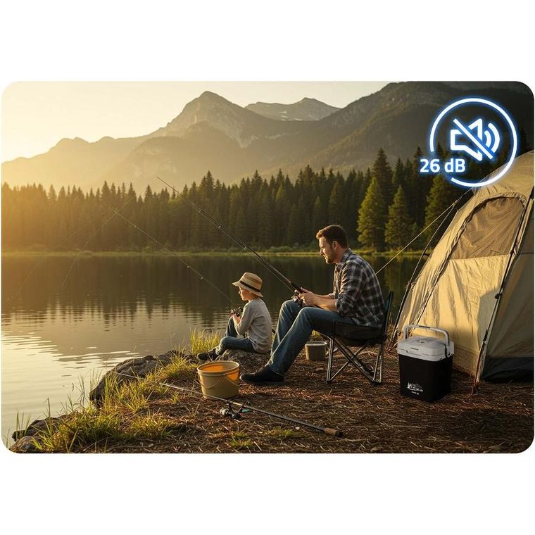 Berdsen, Icemax, lodówka turystyczna, tryb ECO, 26l, czarna