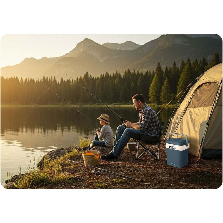 Berdsen, Icemax, lodówka turystyczna, tryb ECO, 29l, niebieska