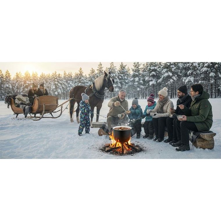 Berdsen, kociołek żeliwny, emaliowany, 11l